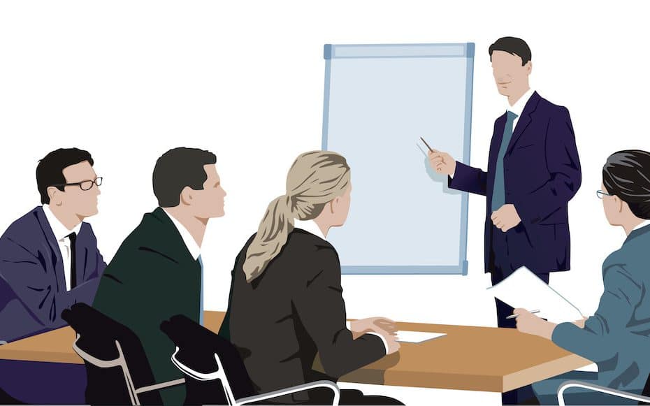 Führung und Verpflichtung Top Management