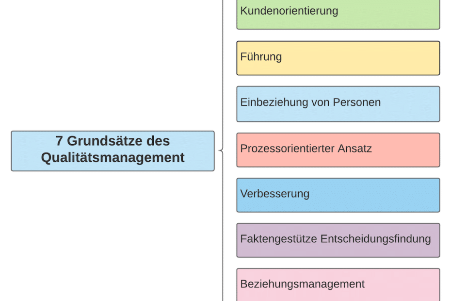7 Grundsätze des Qualitätsmanagements ISO 9001