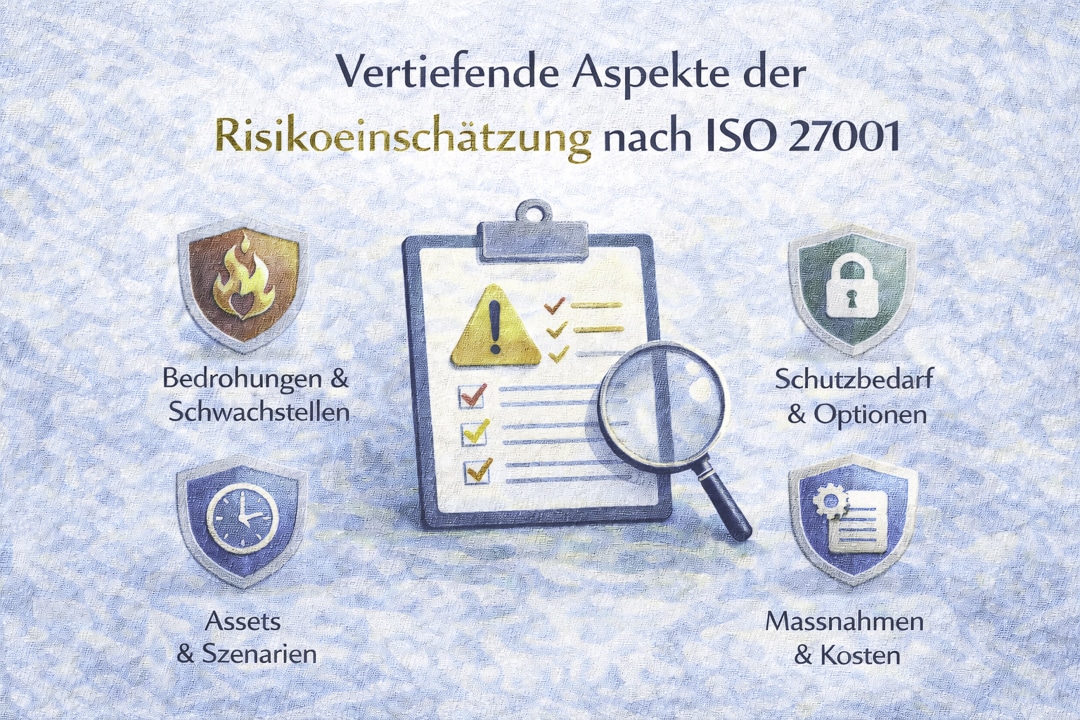 ISO 27001 Aspekte Risikoeinschätzung