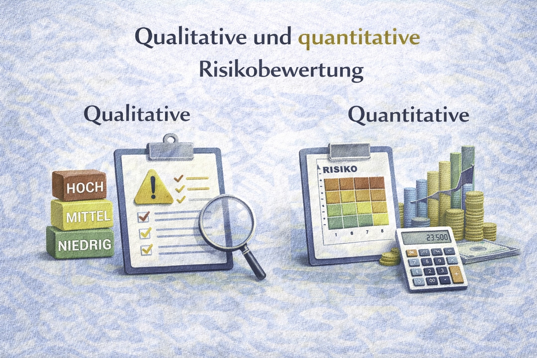 Qualitative und quantitative Risikobewertung