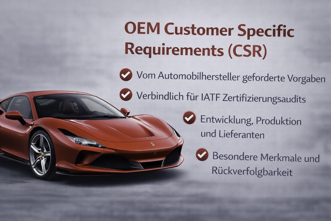 OEM Customer Specific Requirements (CSR)