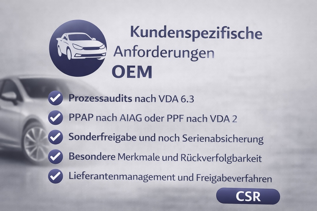 Kundenspezifische Anforderungen OEM (IATF 16949)