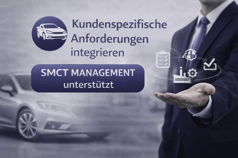 Kundenspezifische Anforderungen umsetzen mit SMCT MANAGEMENT