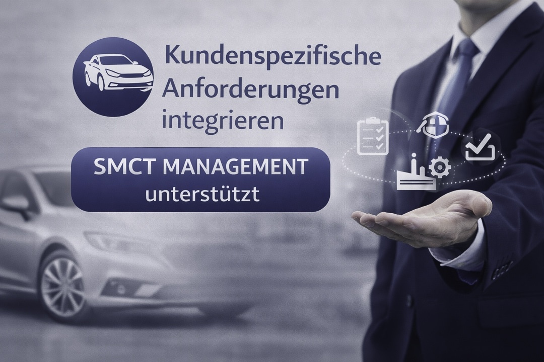 Kundenspezifische Anforderungen umsetzen - SMCT MANAGEMENT