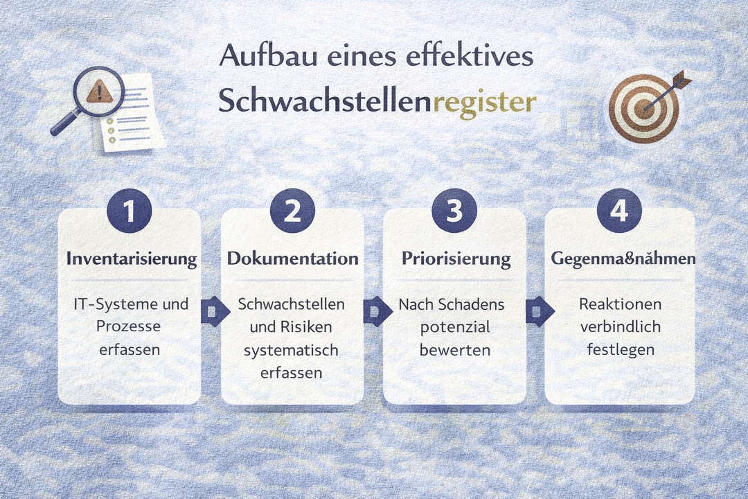 Effektives Schwachstellenregister aufbauen