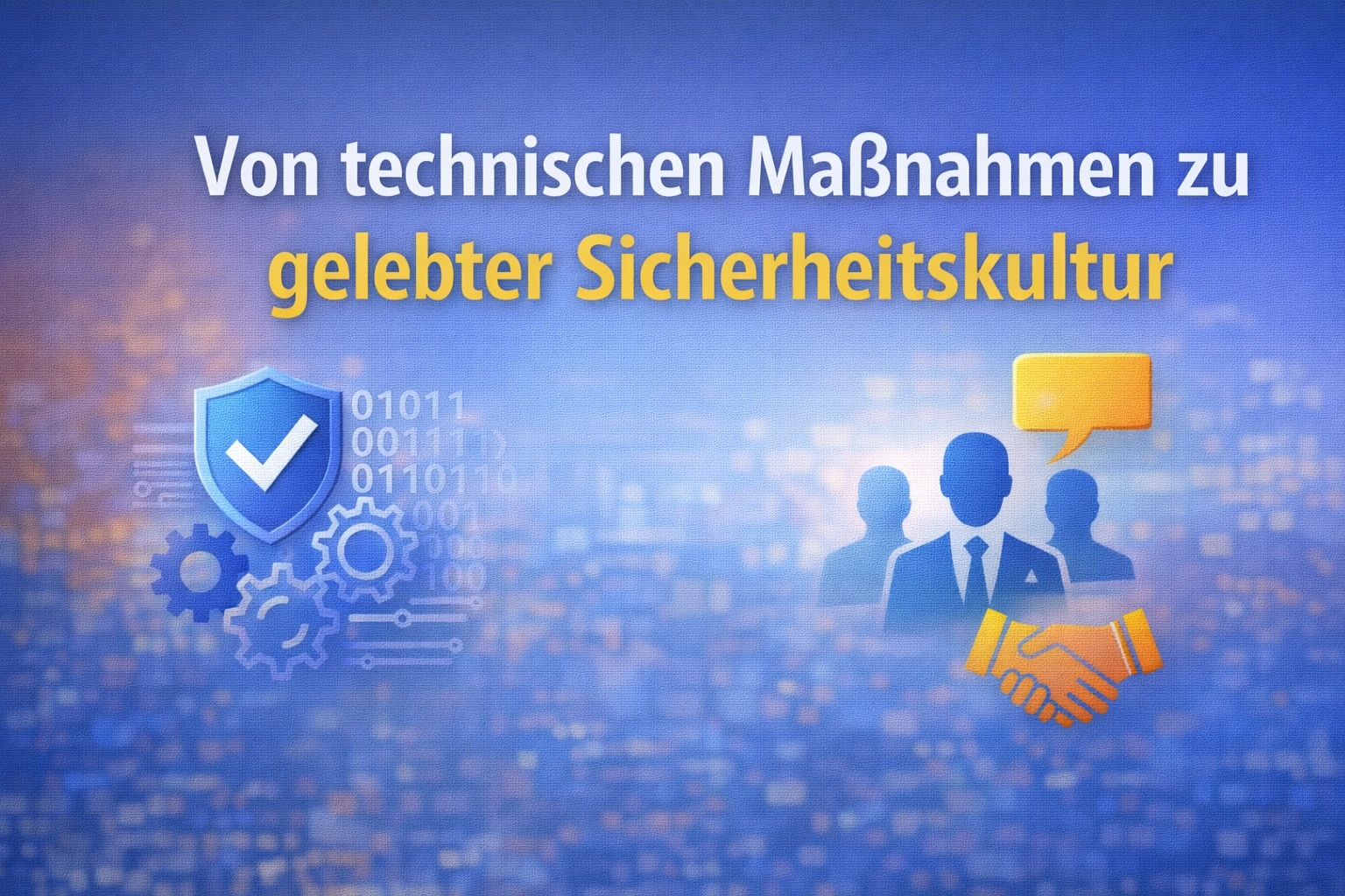 Von technischen Maßnahmen zu gelebter Sicherheitskultur