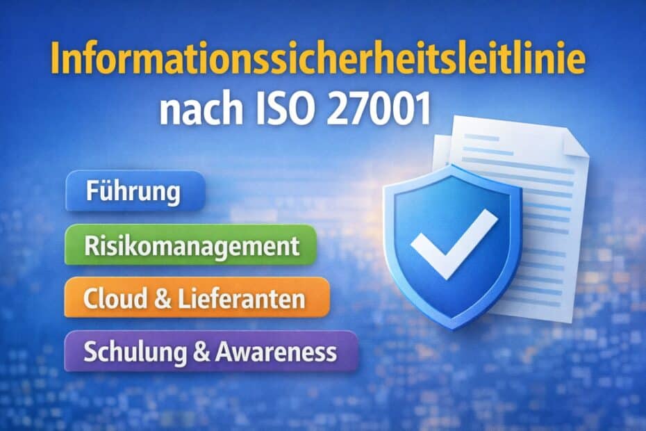 Informationssicherheitsrichtlinie ISO 27001