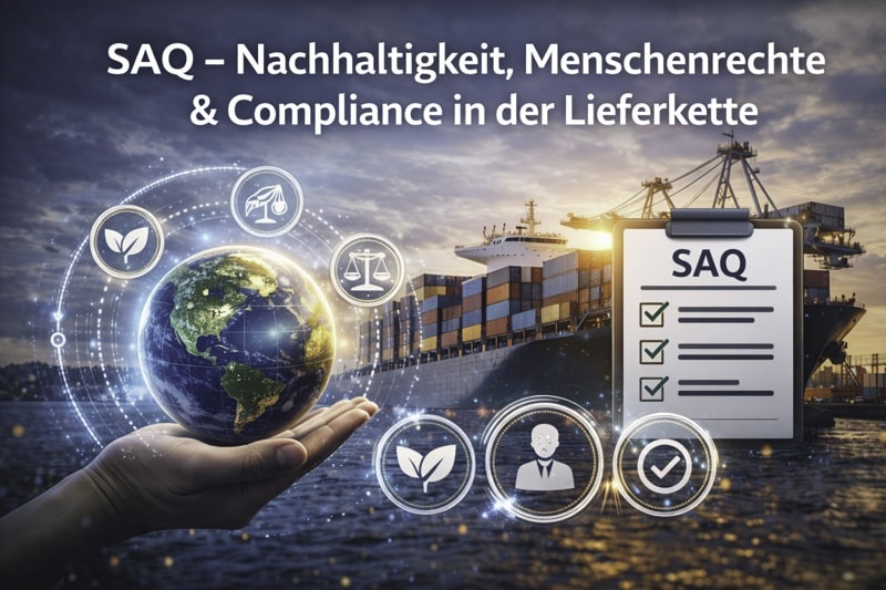 SAQ 5.0 - Menschenrechte und Nachhaltigkeit Lieferkette