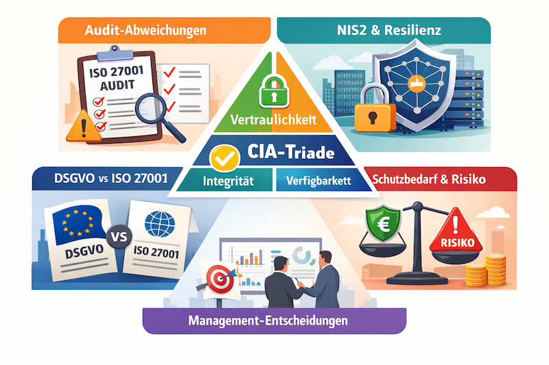Schutzziele Vertraulichkeit Integrität Verfügbarkeit – CIA-Triade