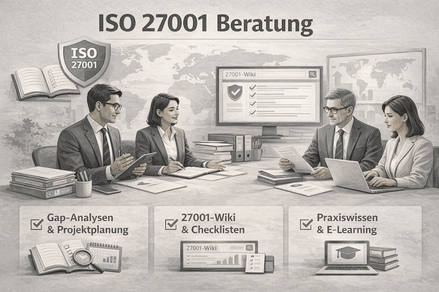 ISO 27001 Beratung – strukturiertes Vorgehen und Umsetzung