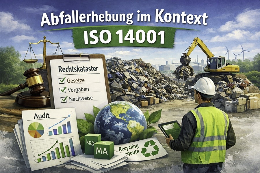 Abfallerhebung im Kontext ISO 14001