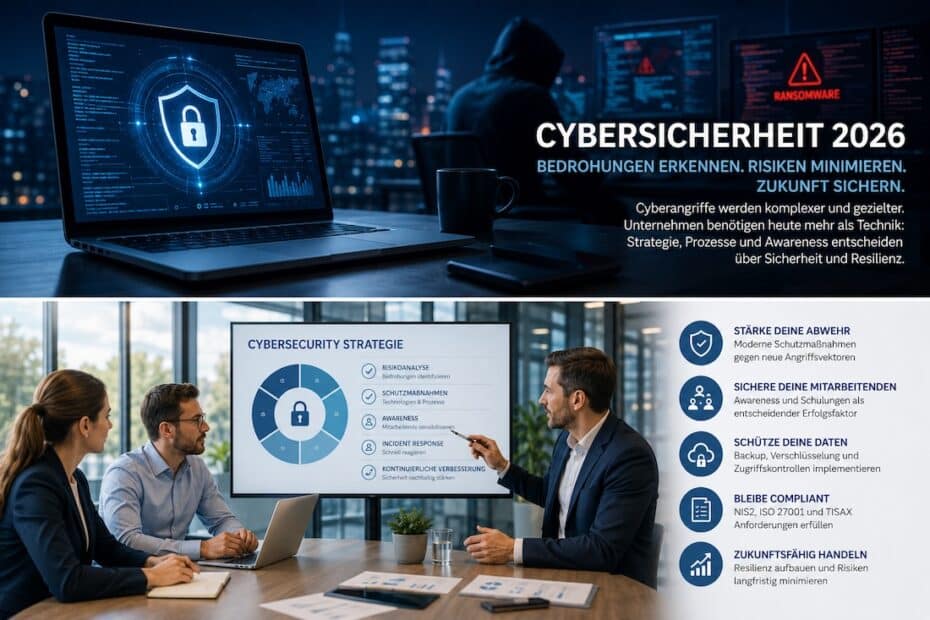 Cybersicherheit und Risiken reduzieren