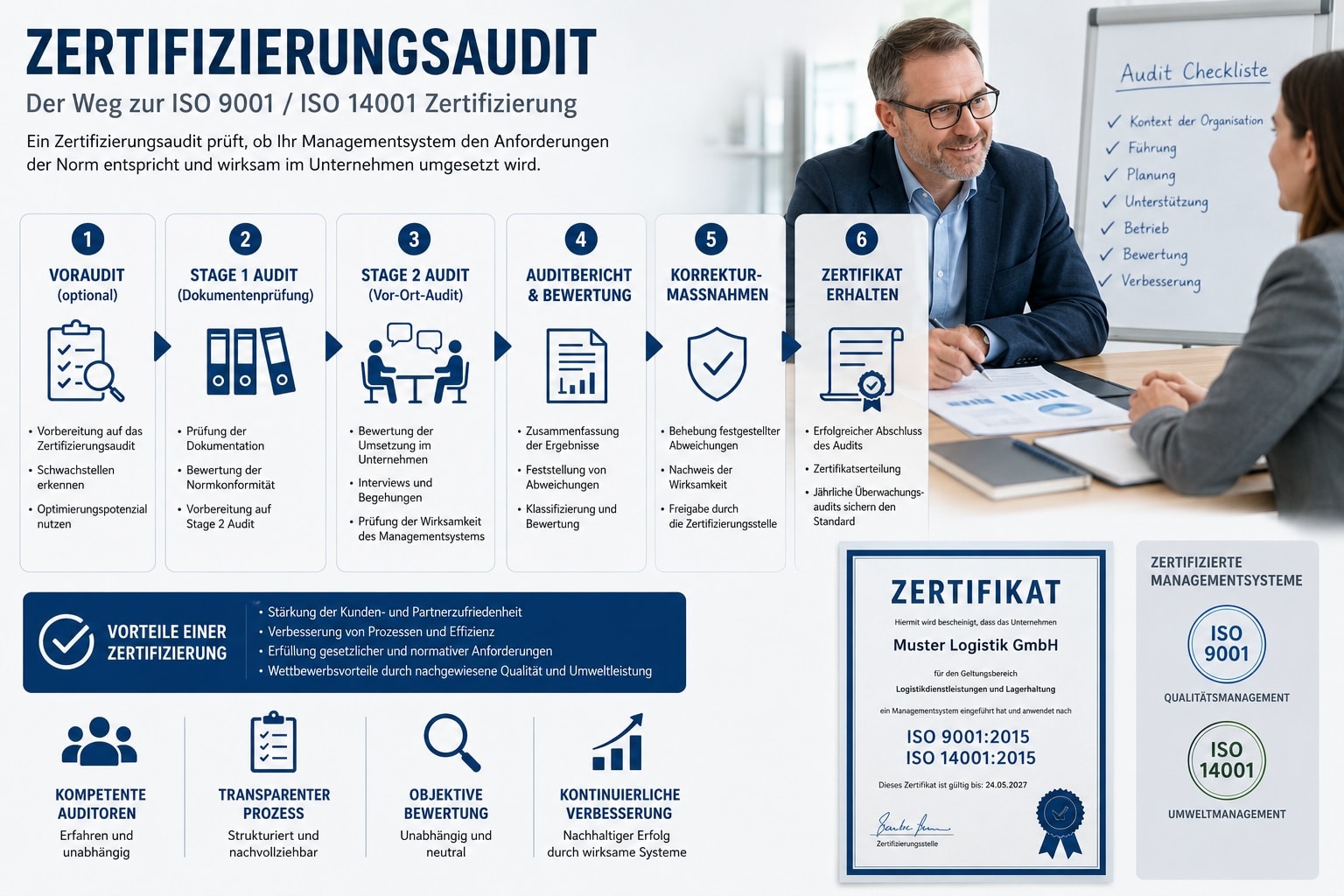 Zertifizierungsaudit ISO 9001